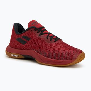 Pánska bedmintonová obuv Babolat Shadow Spirit 2 black/ poppy red 