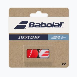 Tlmiče vibrácií Babolat Strike Damp 2 ks red/white