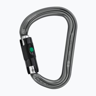Lezecká karabína Petzl William Ball-Lock grafitová
