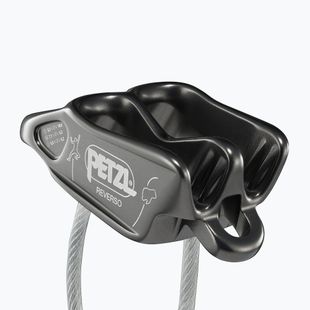 Petzl Reverso sivé istiace a lezecké zariadenie D017AA00