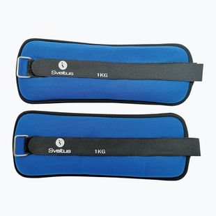 Záťaž na členky Sveltus Neoprene Weighted Cuff 2 x 1 kg black