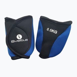 Záťaž na členky Sveltus Ankle Weight Cuff 2 x 500 g blue