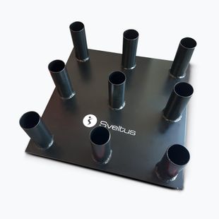Stojan na olympijské tyče Sveltus Rack For Olympic Bars black