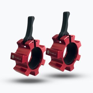 Svorky na činku Sveltus Aluminium Stop Disc 2 ks red
