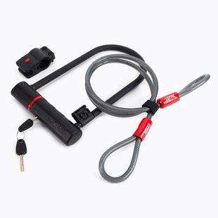 Zefal K-Traz U11 Cable Level 11 Zámok na bicykel U-Lock čierny 4922B