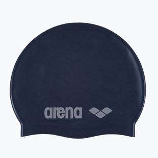 Detská plavecká čiapka arena Classic Silicone Jr denim/silver