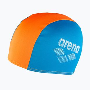 Detská plavecká čiapka arena Polyester II Jr blue/orange
