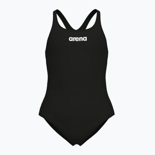 Detský jednocdielny plavkový kostým arena Team Swim Pro Solid black/white