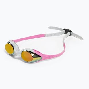 Detské plavecké okuliare Arena Spider JR Mirror r pink/grey/pink