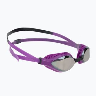 Plavecké okuliare arena Air-Speed Mirror silver/purple/black