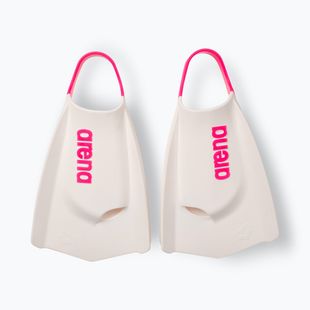 Plavecké plutvy Arena Powerfin Pro II white/shocking pink