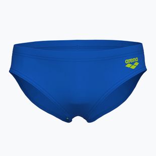 Detské plavky arena B Dynamo Brief R Jr blue china/artic lime