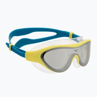 Detské plavecké okuliare arena The One Mirror Jr silver/soft green/blue cosmo