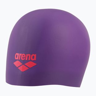 Plavecká čiapka arena Long Hair plum/bright coral