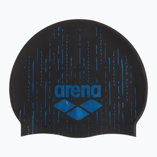 Arena Shine čierno-modrá plavecká čiapka