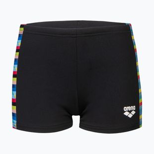 Detské plavecké šortky arena Racing Stripe black/black multi