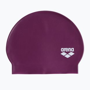 Plavecká čiapka arena Soft Latex II dark raspberry