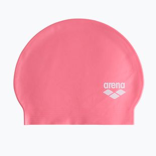 Plavecká čiapka arena Soft Latex II pearly pink