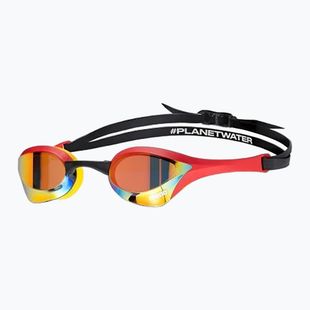 Plavecké okuliare arena Cobra Ultra Swipe Mirror gold/red