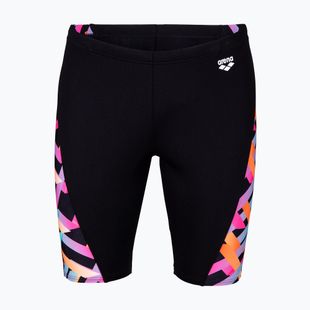 Pánske plavky jammery arena Texture Swim black/black multi