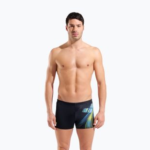 Pánske plavecké boxerky arena Jellyfish Swim Short black/multi