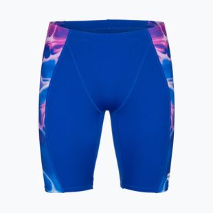 Pánske plavky jammery arena Earth Swim Jammer neon blue/neon blue multi