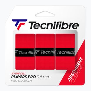 Omotávky na tenisovú raketu Tecnifibre Pro Players 3 ks red