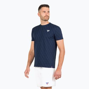 Pánske tenisové tričko Tecnifibre Graphic Tee Stretch navy