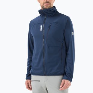 Pánska trekingová mikina Millet Lokka Hoodie III sapphire