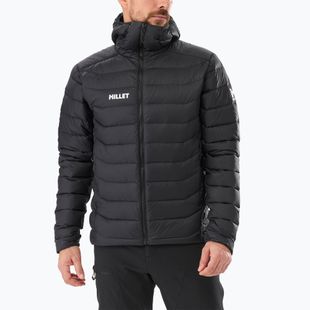 Pánska bunda Millet Kamet Down Hoodie black/ noir