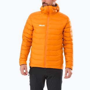 Pánska bunda Millet Kamet Down Hoodie maracuja