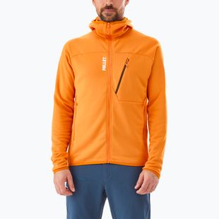 Pánska mikina Millet Seneca Fleece Hoodie maracuja