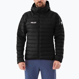 Pánska zateplená bunda Millet Fitz Roy Warm Hoodie black
