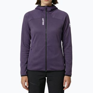 Dámska trekingová mikina Millet Lokka Hoodie III purple velvet