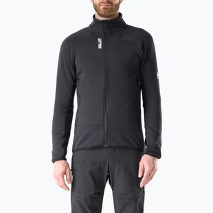 Pánska mikina Millet Kamet Grid HD black