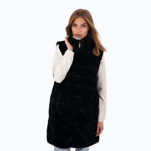 Dámska vesta Aulp Carra Faux Fur black