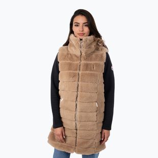 Dámska vesta Aulp Carra Faux Fur taupe