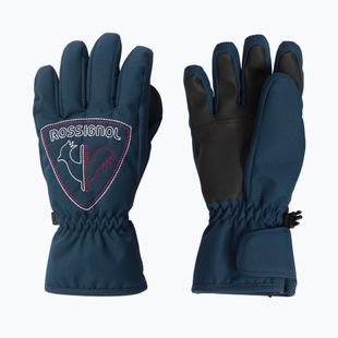 Detské lyžiarske rukavice Rossignol Jr Rooster G dark navy
