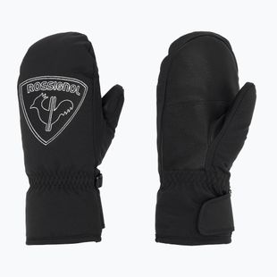 Rossignol Jr Rooster M čierne detské lyžiarske rukavice