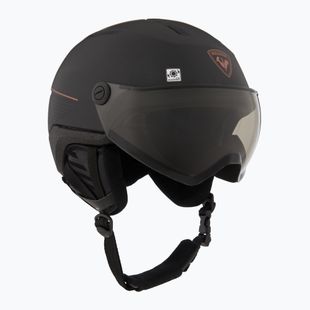 Lyžiarska prilba Rossignol Fit Visor Impacts Foto čierna