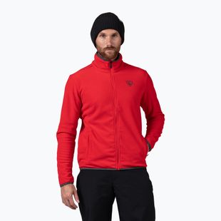 Pánska mikina Rossignol Strawpile Fleece Fz sports red