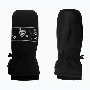 Detské lyžiarske rukavice Rossignol Jane Impr GM black