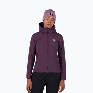 Dámska zateplená bunda Rossignol Opside Hoodie mulberry