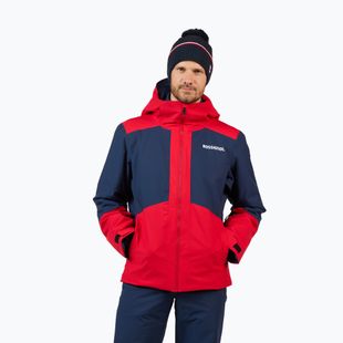 Pánska lyžiarska bunda Rossignol Rochrun Insulated sports red