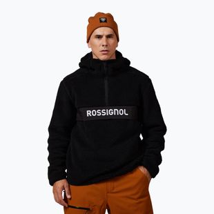 Pánska mikina Rossignol Alltrack Anorak Fleece black