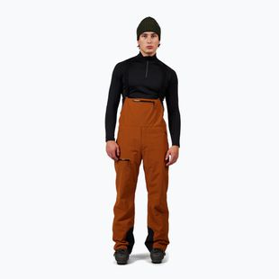 Pánske lyžiarske nohavice Rossignol Outerlimits Insulated Bib deep caramel