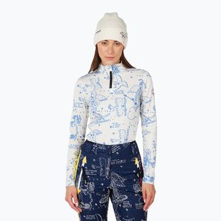 Dámska mikina Rossignol JCC Booster Half Zip snow angel artic print