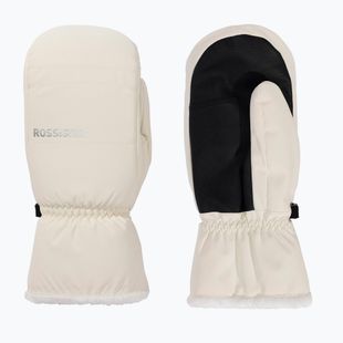 Dámske lyžiarske rukavice Rossignol Perfy M nature white