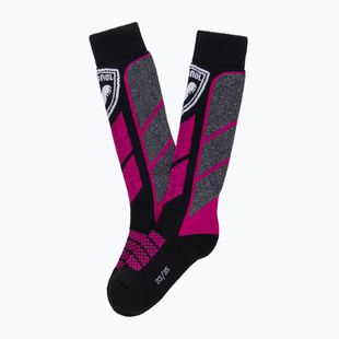 Detské lyžiarske ponožky Rossignol Jr Thermotech orchid pink