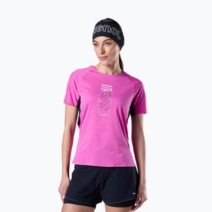 Dámske bežecké tričko Rossignol Sapa Ultra Tee electric fuchsia